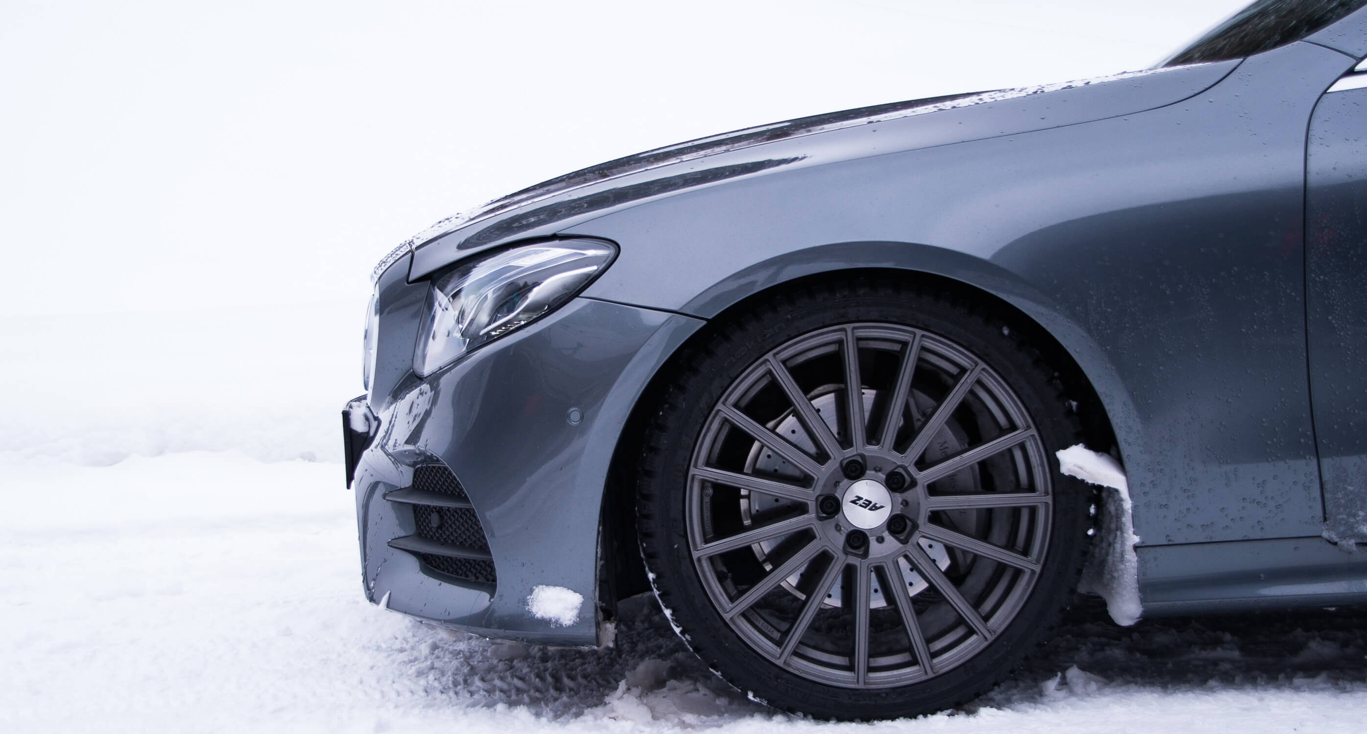 AEZ Wintervideo - Mercedes E-Class - Wheel Detail