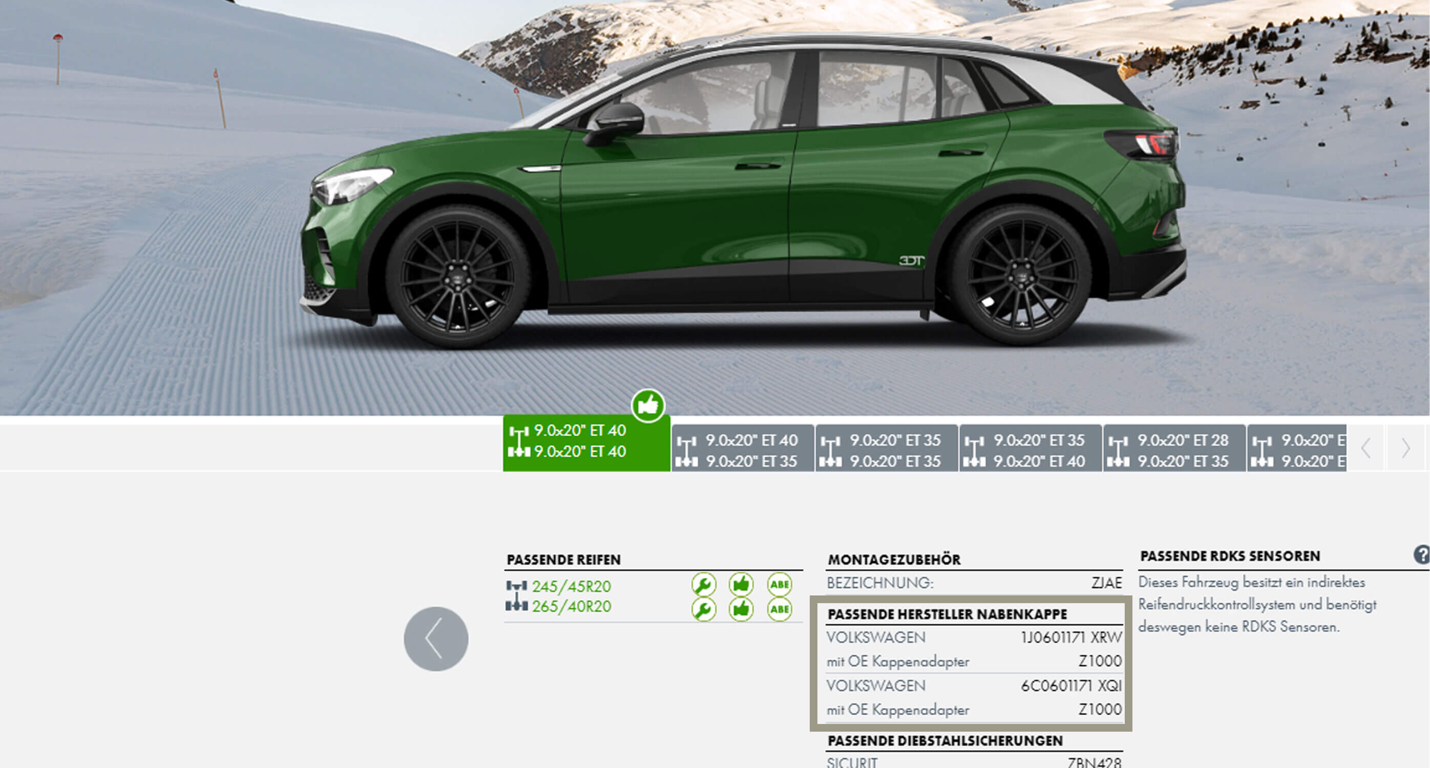 VW ID 4 Atlanta black