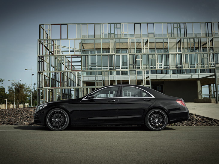 AEZ Crest rim on Mercedes S-class