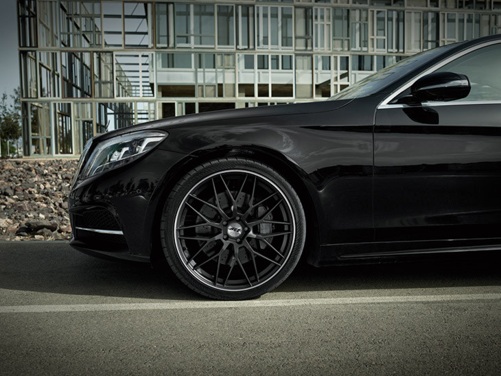 AEZ Crest rim on Mercedes S-class