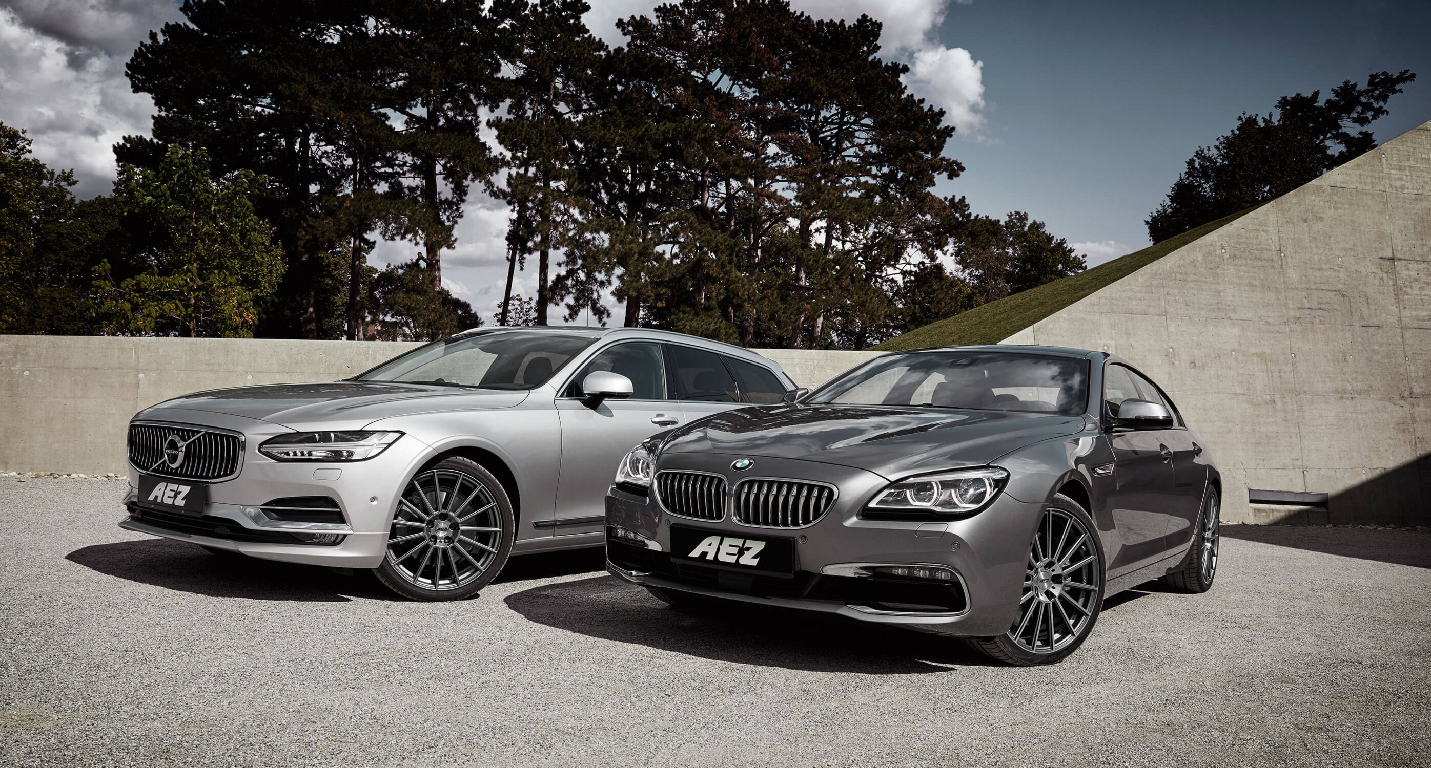 Volvo & BMW with AEZ Steam & AEZ Steam graphite