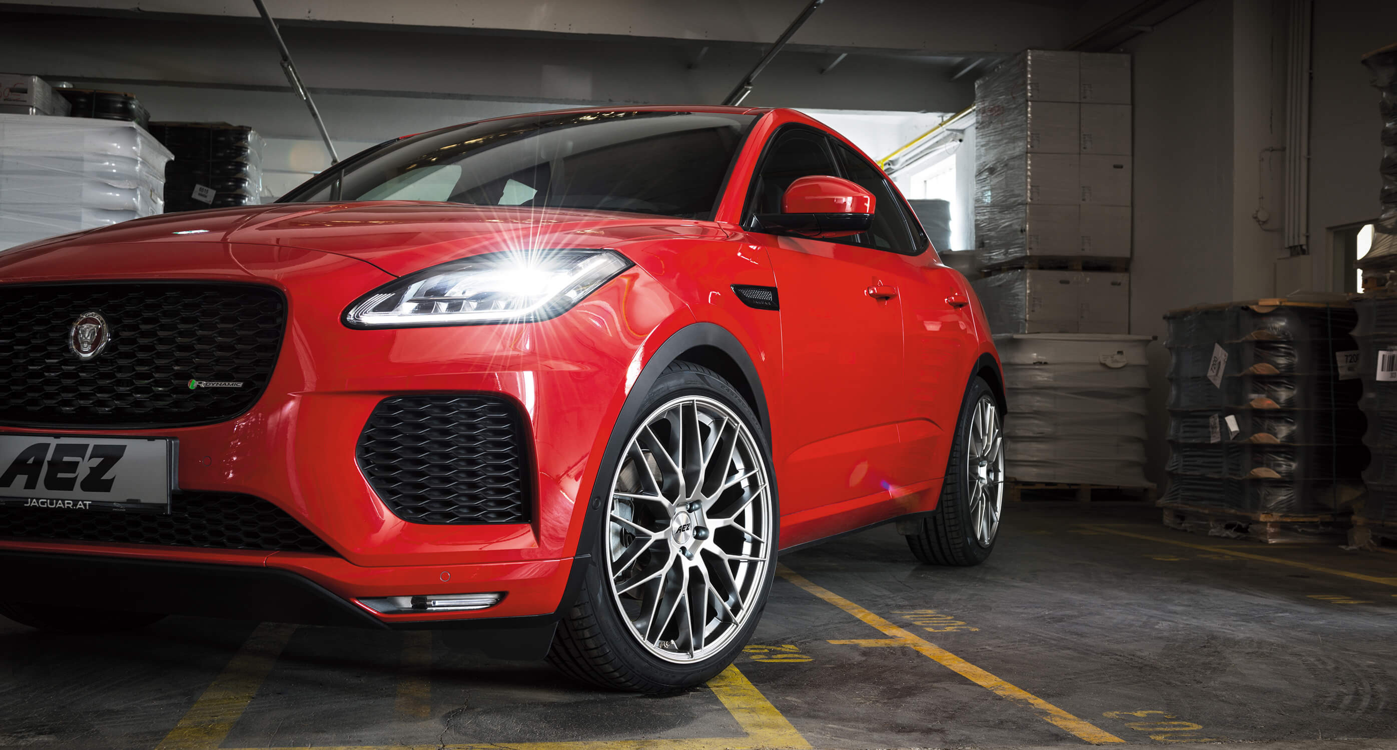 The new Jaguar E-Pace on AEZ Crest