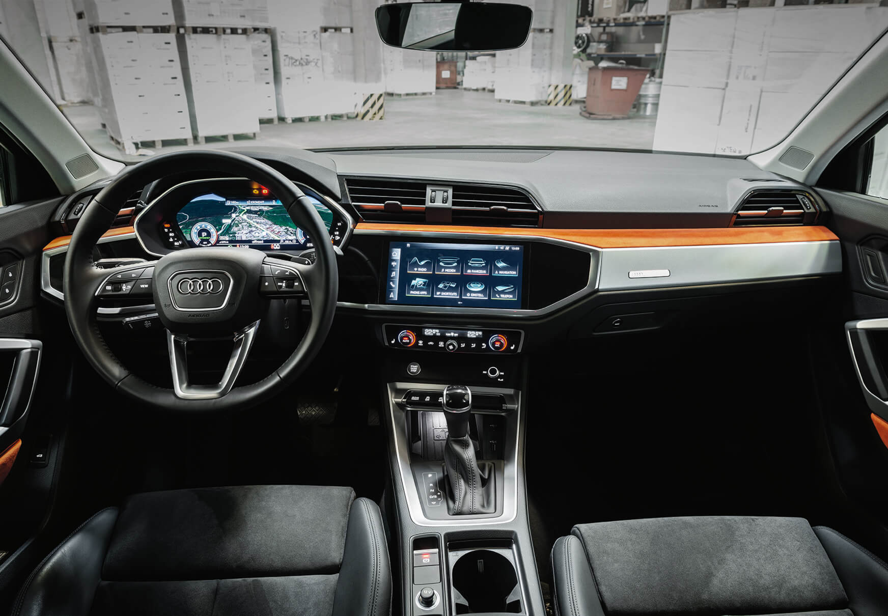 Audi Q3 Interior space
