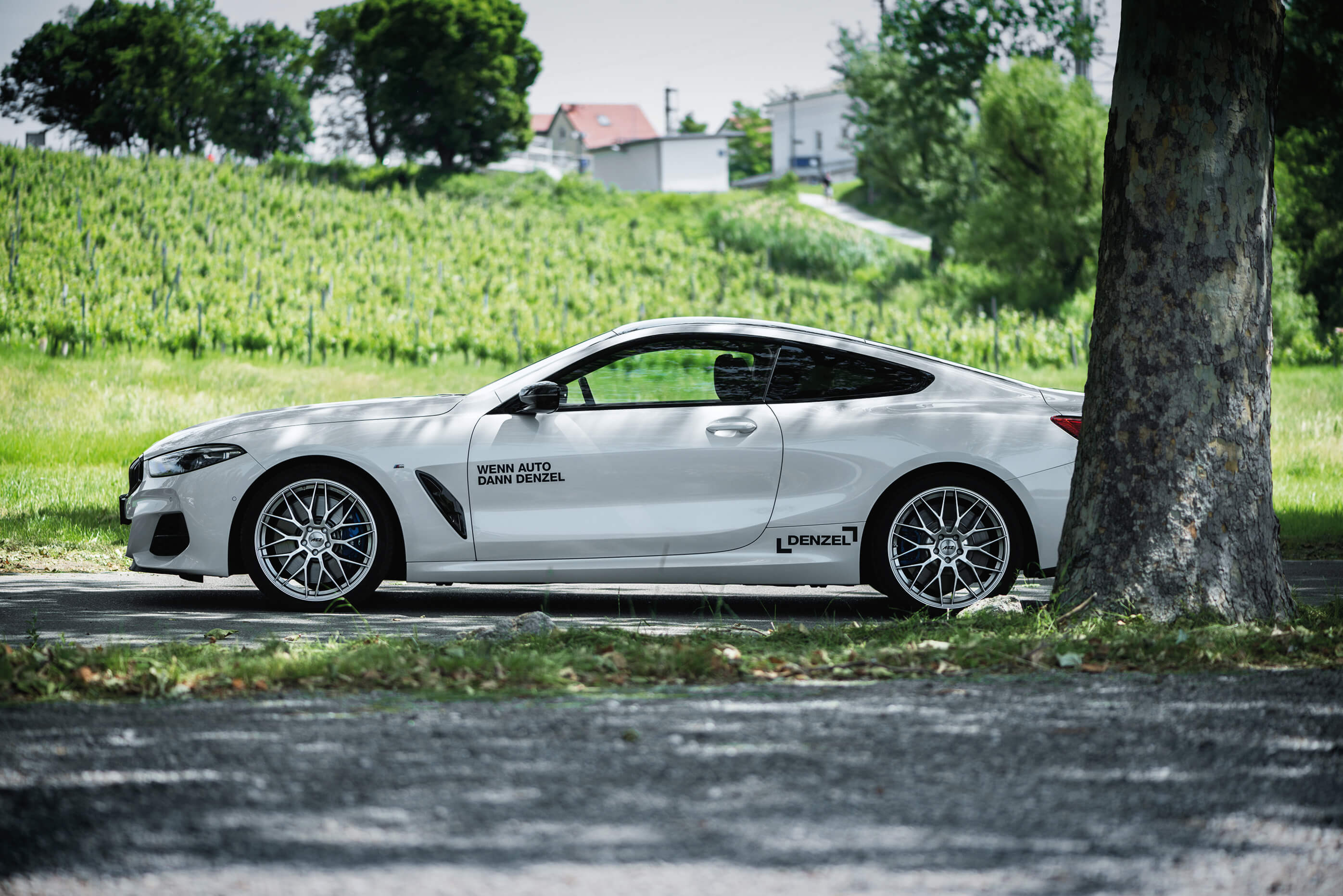 BMW 8er Coupé on AEZ Crest side