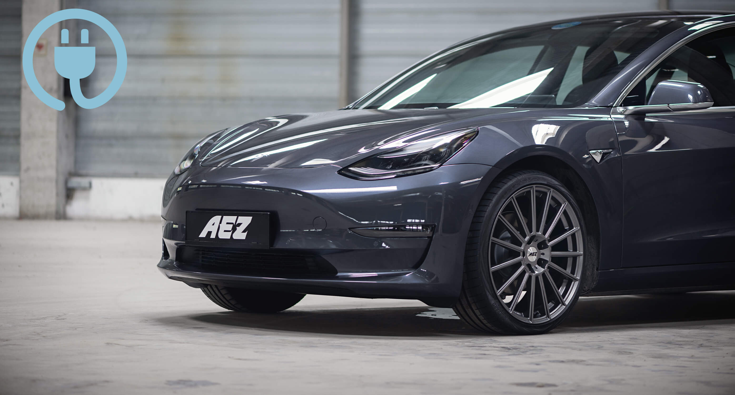 AEZ Steam graphite Tesla Model S